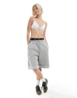 triangle bralette in white