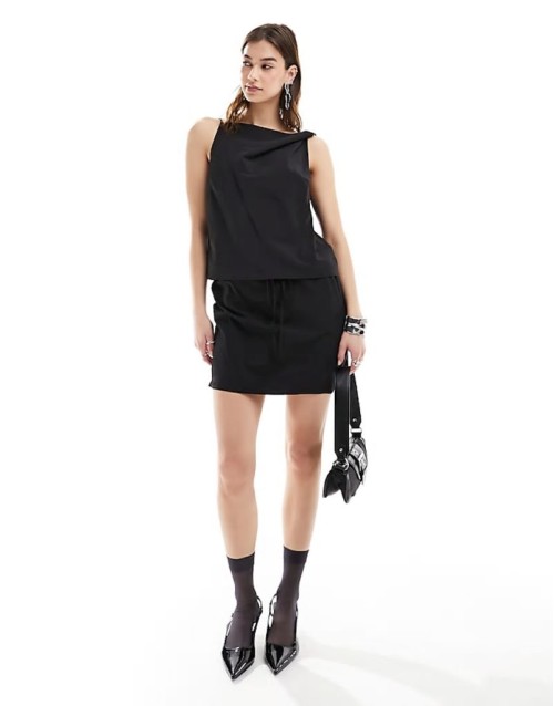 Francis co-ord boatneck top and skirt