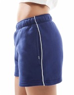 Cotton On plush knit short in navy