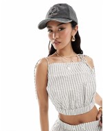 Premium Mix and Match in Grey Stripe Co-ord